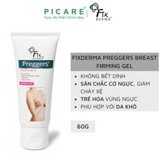 Gel Dưỡng Ẩm Giúp Ngực Săn Chắc Sau Sinh Fixderma Preggers Breast Firming Gel 60g