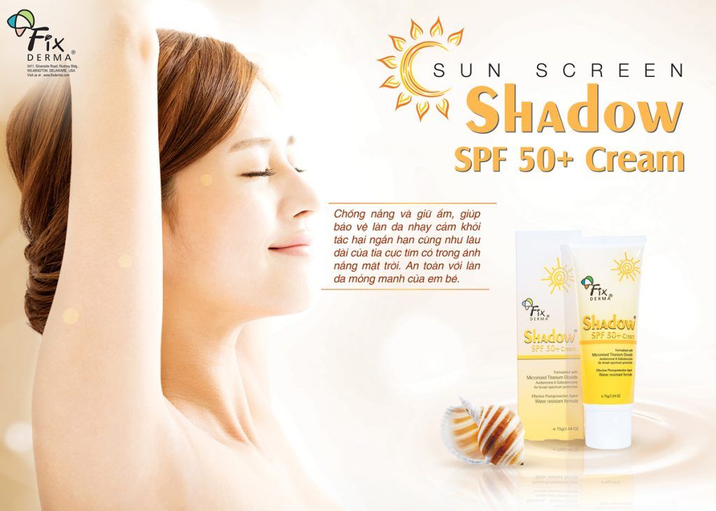 Kem Chống Nắng Fixderma Shadow SPF50+ Cream 75g