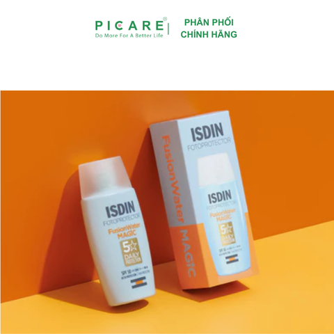 Sữa chống nắng kiểm soát dầu nhờn ISDIN Oil Control Fotoprotector Fusion Water Magic SPF50 50ml