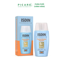 Sữa chống nắng kiểm soát dầu nhờn ISDIN Oil Control Fotoprotector Fusion Water Magic SPF50 50ml