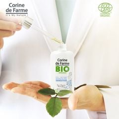 Gel Làm Sạch Và Dưỡng Ẩm Vùng Kín Corine de Farme Organic Intimate Gel Sensitive 250ml