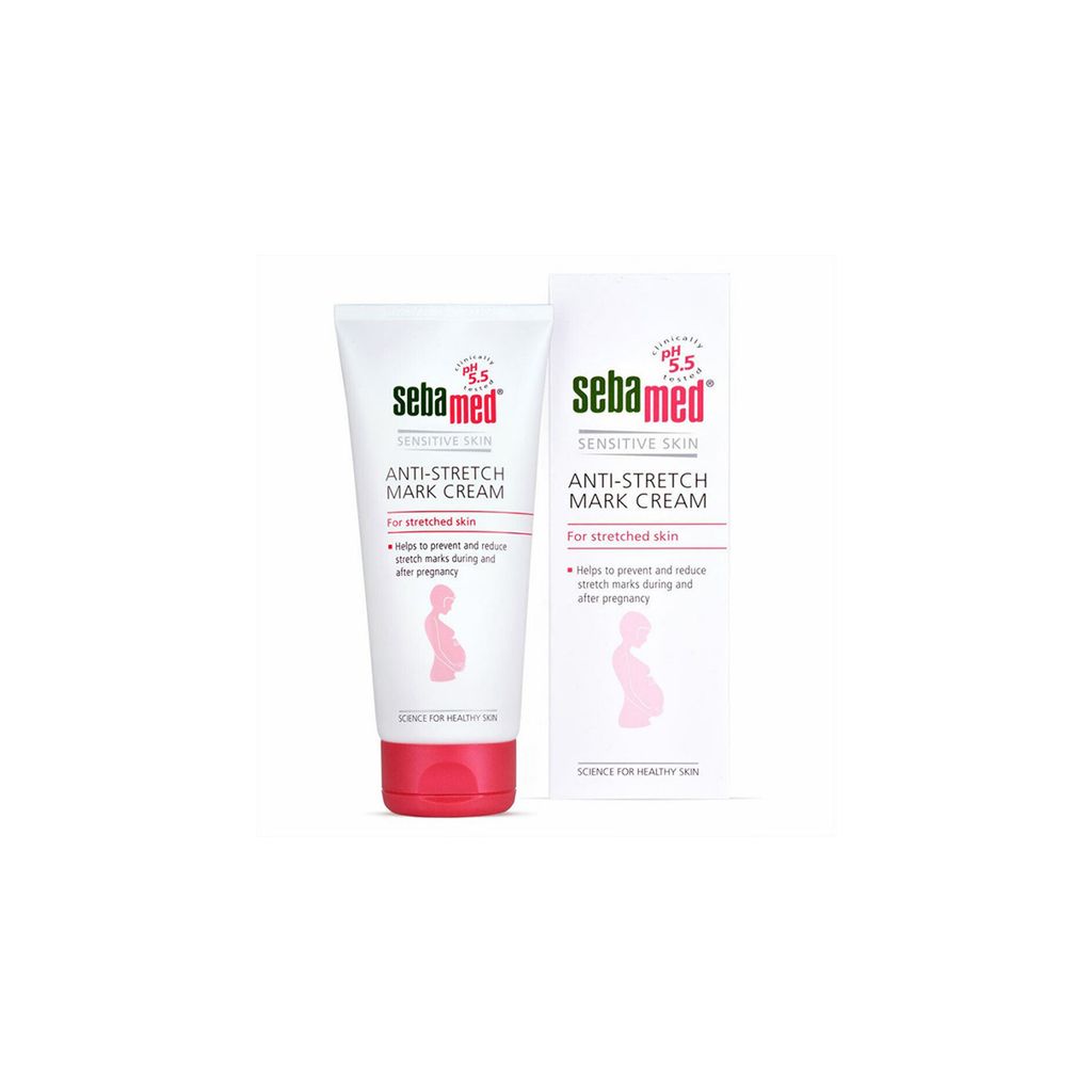 Kem Ngăn Ngừa Rạn Da Bà Bầu pH5.5 SEBAMED Anti-Stretch Mark Cream 200ml