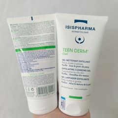 Gel Rửa Mặt Giảm Nhờn, Mụn Isis Pharma Teen Derm Gel 150ml