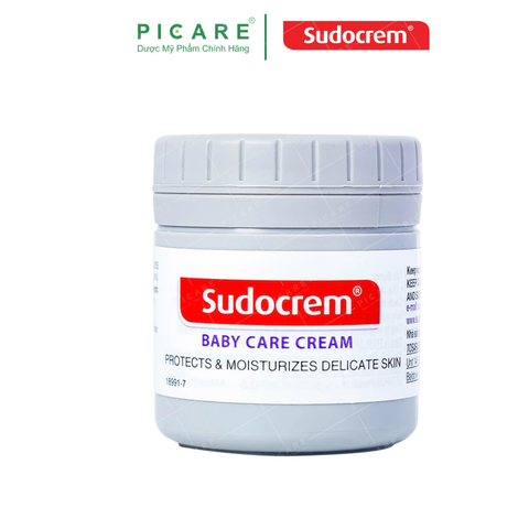 Kem Hăm Tã Điều Trị Mẩn Đỏ, Ngứa, Hăm Đỏ Bởi Tã Sudocrem 60g