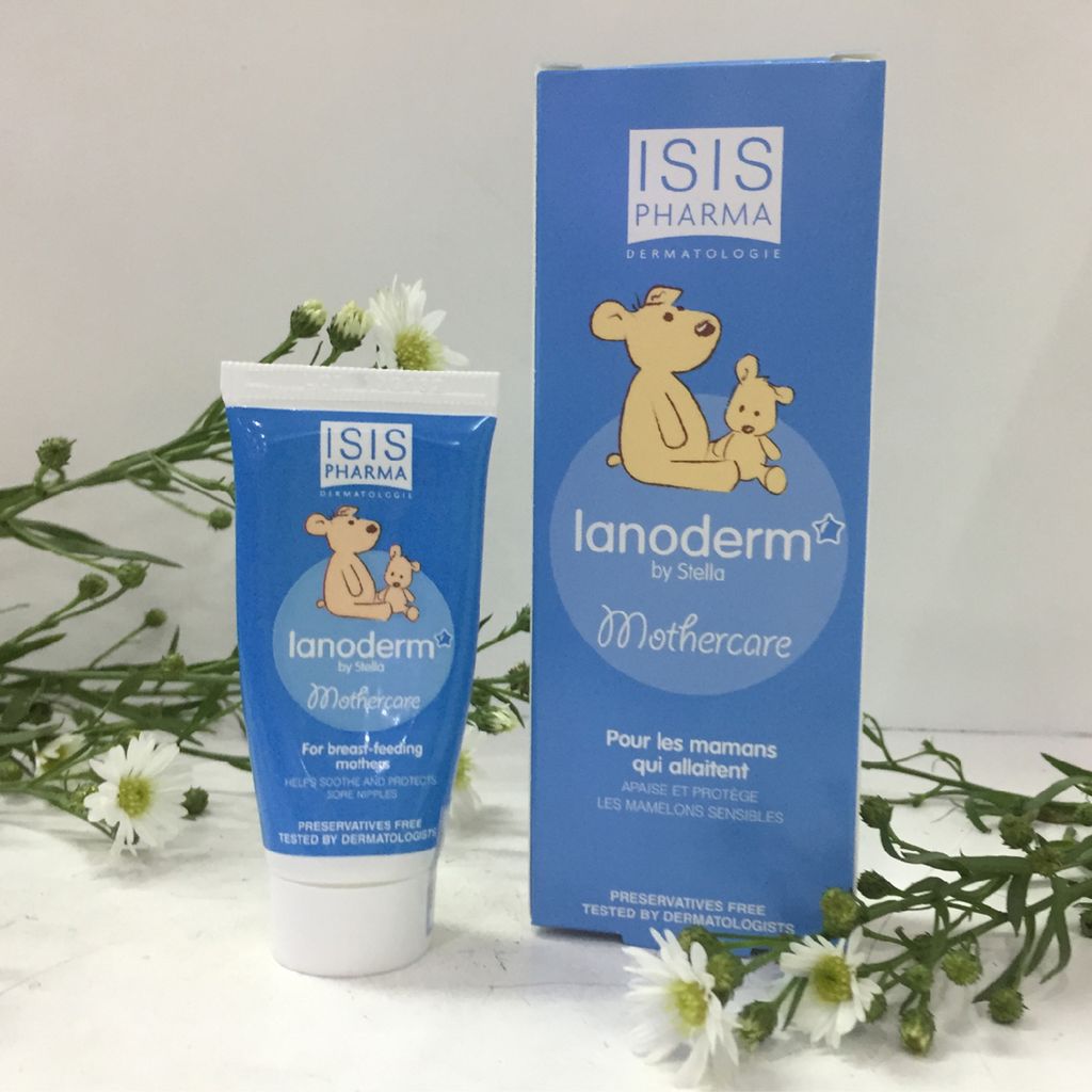 Kem Lót Bóng Môi Hỗ Trợ Ngăn Ngừa Chàm Môi, Nứt Núm Vú Isis Pharma Mother Care 15ml