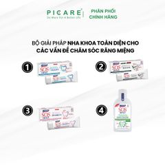 Kem đánh răng than hoạt tính giúp trắng răng, cải thiện và bảo vệ màu sắc tự nhiên của răng - S.O.S DENTI Whiteness Toothpaste 75 ml