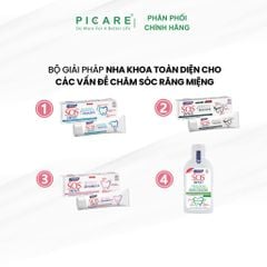 Kem đánh răng giảm ê buốt, chăm sóc, bảo vệ và phục hồi răng nhạy cảm với công thức KALIDENT® độc quyền - S.O.S DENTI Sensitivity Toothpaste 75ml