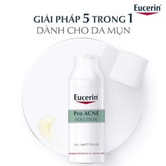 Kem Dưỡng Kiểm Soát Dầu Giảm Mụn Eucerin Pro Acne A.I Matt Fluid 50ml – 69691