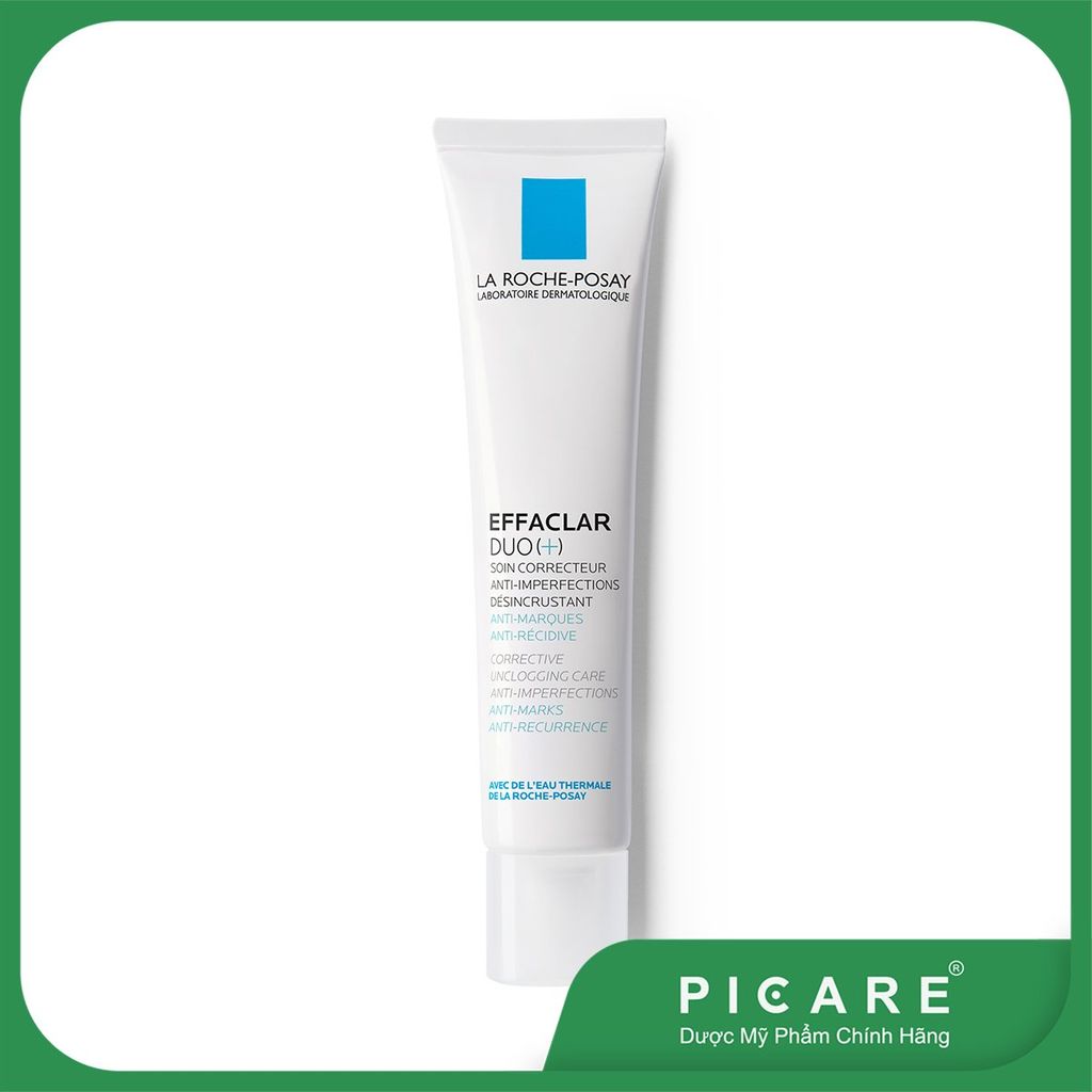 Kem Dưỡng Giảm Mụn, Ngừa Thâm La Roche-Posay Effaclar Duo+ 40ml