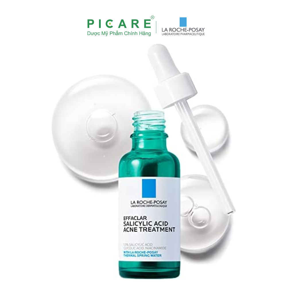 Tinh Chất Giảm Mụn, Mờ Thâm & Thu Nhỏ Lỗ Chân Lông La Roche-Posay Effaclar Ultra Concentrated Serum 30ml