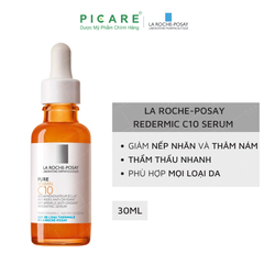 Tinh Chất Giúp Cải Thiện Và Làm Sáng Da La Roche Posay Pure Vitamin C10 Serum 30ml