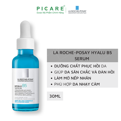 Tinh Chất Phục Hồi, Tái Tạo Và Giúp Da Săn Chắc La Roche-Posay Hyalu B5 Serum 30ml