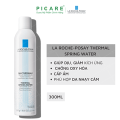 Xịt Khoáng Làm Dịu Và Bảo Vệ Cho Da Nhạy Cảm La Roche-Posay Thermal Spring Water 300ml