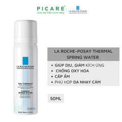 Nước Khoáng Làm Dịu Và Bảo Vệ Da La Roche Posay Thermal Spring Water 50ml