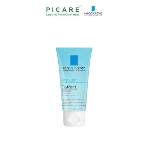 Sữa Rửa Mặt Cho Da Hỗn Hợp & Da Dầu Rất Nhạy Cảm La Roche-Posay Toleriane Purifying Foaming Cream 50ml