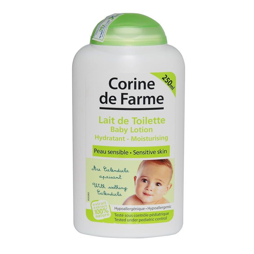 Kem Dưỡng Da Cho Bé Corine De Farme Baby Lotion 250ml