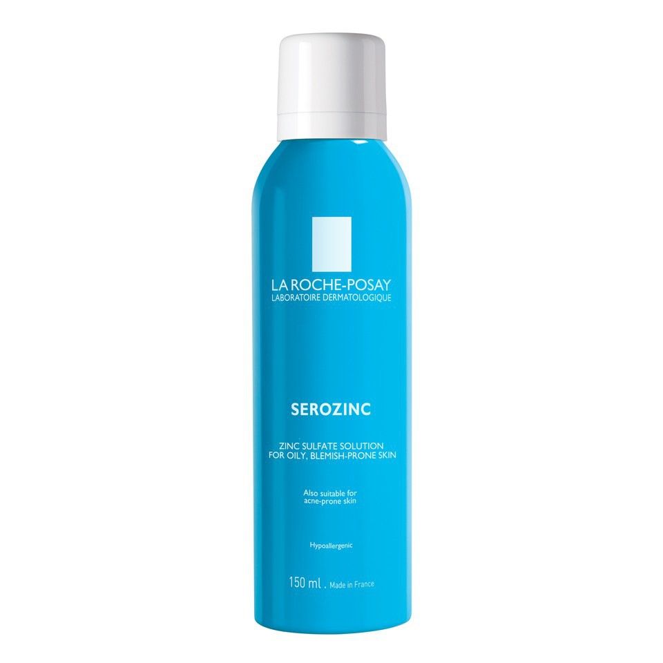 Xịt Khoáng Làm Dịu Cho Da Dầu Mụn La-Roche Posay Serozinc Zinc Sulfate Solution Cleansing, Soothing 150ml