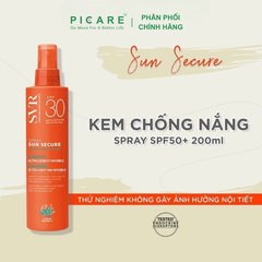 Chống nắng phổ rộng dạng xịt SVR Sun Secure Spray SPF50+ 200ml