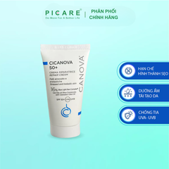 Kem dưỡng ban ngày phục hồi da sau tổn thương Canova Cicanova Repair Cream 50+ 50ml