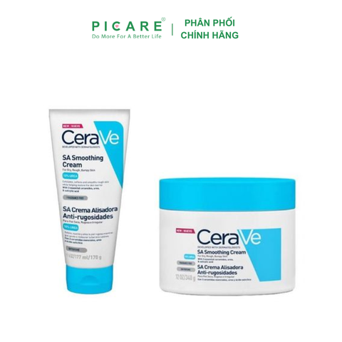 Kem dưỡng ẩm dành cho da khô ráp sần sùi CeraVe SA Smoothing Cream