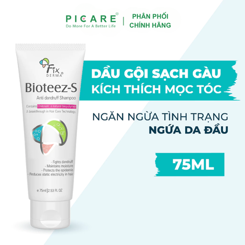 Dầu gội giảm gàu Fixderma Bioteez-s Shampoo 75ml