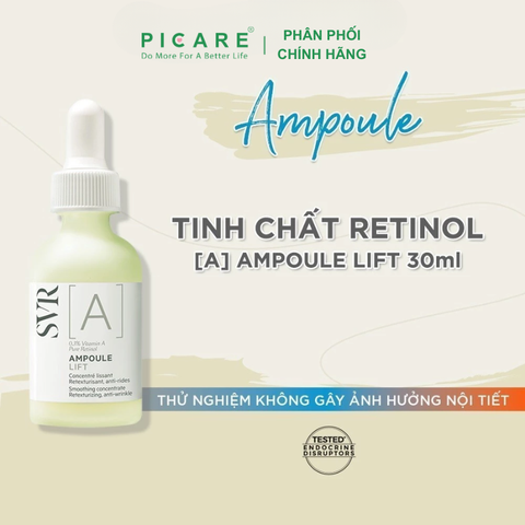 Tinh chất dưỡng da ngăn ngừa dấu hiệu lão hóa và giúp da mềm mịn SVR [A] Ampoule Lift 30ml