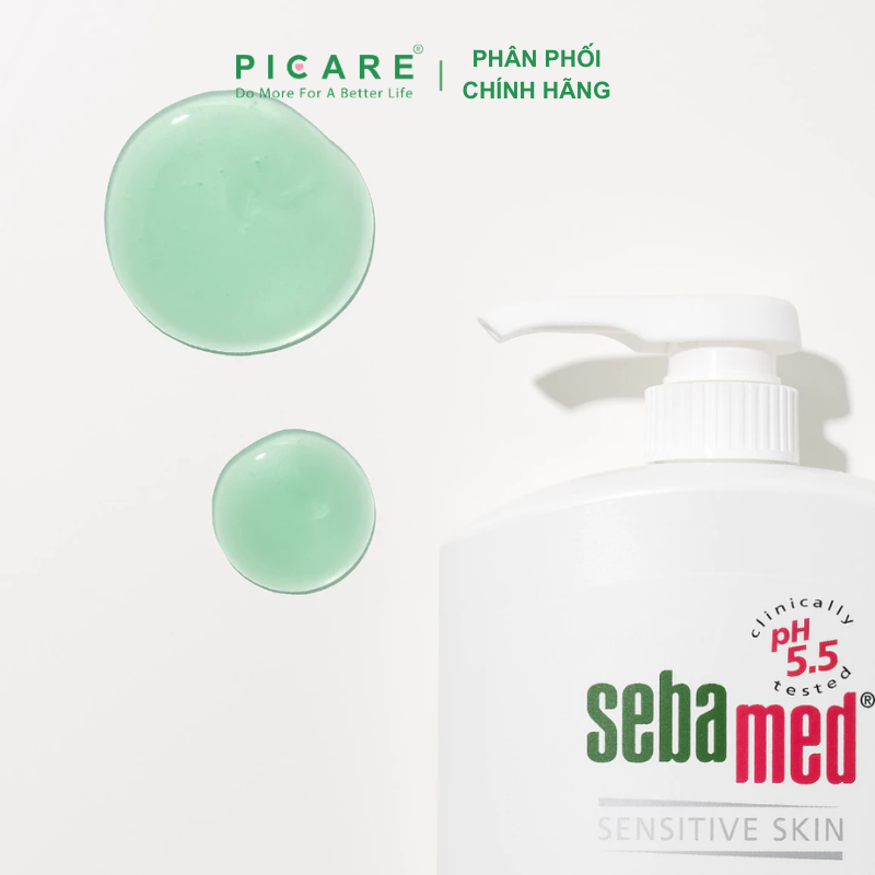 Sữa Rửa Mặt Và Tắm Toàn Thân Cho Da Nhạy Cảm Sebamed Liquid Face & Body Wash 300ml
