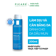 Nước Cân Bằng Giàu Khoáng Dành Cho Da Dầu La Roche-Posay Effaclar Astringent Lotion Toner 200ml