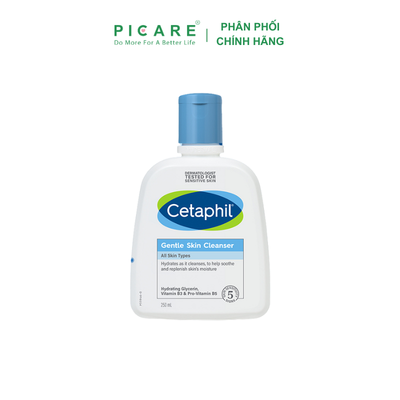 Sữa Rửa Mặt Dịu Nhẹ Cho Da Nhạy Cảm Cetaphil Gentle Skin Cleanser 125ml