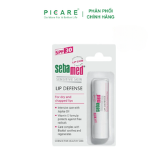 Son Dưỡng Bảo Vệ Chống Khô Và Chống Nứt Môi Sebamed pH5.5 Sensitive Skin Lip Defense 4.8g