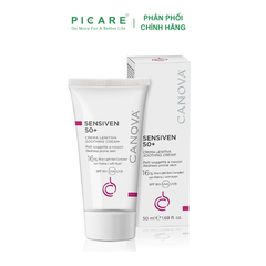 Kem làm dịu dưỡng ẩm ban ngày dành cho da nhạy cảm Canova Sensiven 50+ Soothing Cream 50ml