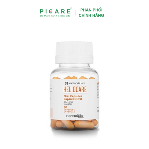 Viên Uống Chống Nắng Heliocare Oral 60 Viên [ Mẫu mới ]
