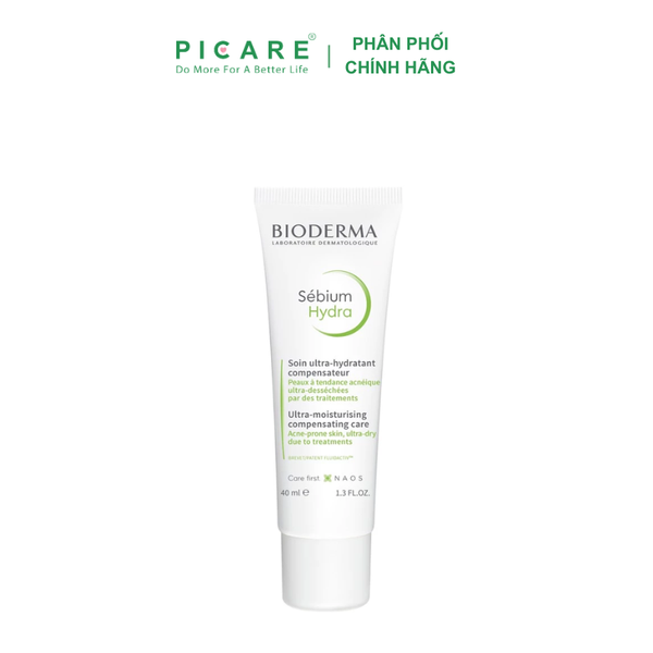 Kem Dưỡng Ẩm Cho Da Mụn Bioderma Sebium Hydra 40ml