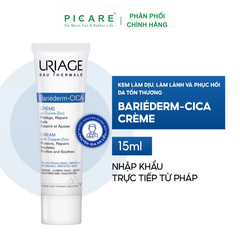 Kem Dưỡng Cho Da Kích Ứng Uriage Bariederm Cica Creme 15ml