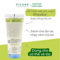 Gel Làm Sạch Tóc Và Toàn Thân Dịu Nhẹ Cho Bé A-Derma Primalba Cleansing Gel 2 in 1 200ml