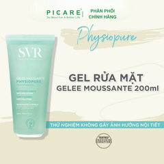 Gel Rửa Mặt Dành Cho Da Nhạy Cảm SVR Physiopure Gelée Moussante 200ml