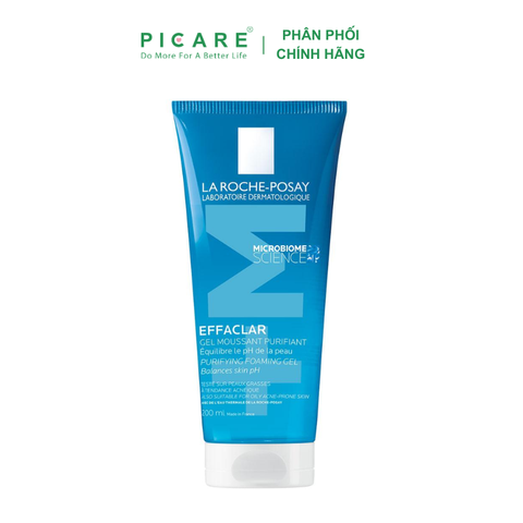 Sữa Rửa Mặt Dành Cho Da Dầu Mụn Dạng Gel La Roche-Posay Effaclar Purifying Foaming Gel 200ml