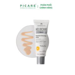 Kem chống nắng ngăn ngừa và kiểm soát tình trạng tăng sắc tố đốm nâu Heliocare 360 Pigment Solution Fluid SPF50+ 50ml