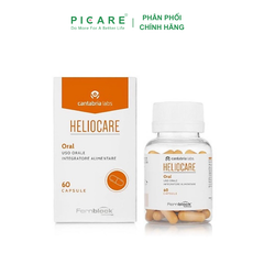 Viên Uống Chống Nắng Heliocare Oral 60 Viên [ Mẫu mới ]