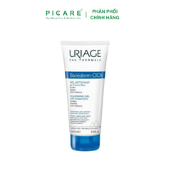 Gel Làm Sạch Dành Cho Da Kích Ứng Uriage  Bariederm Cica Gel Nettoyant 200ml