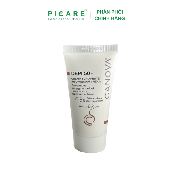 Kem làm mờ nám sáng da ban ngày Canova Depi 50+ Brightening cream 50ml