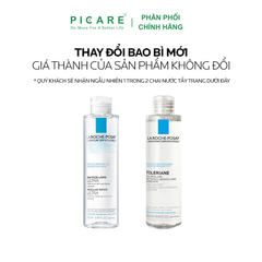 Nước Tẩy Trang Dành Cho Da Khô, Da Nhạy Cảm La Roche-Posay  Micellar Water Ultra Sensitive 200ml