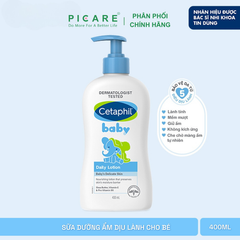 Sữa dưỡng ẩm hằng ngày cho da bé Cetaphil Baby Daily Lotion 400ml