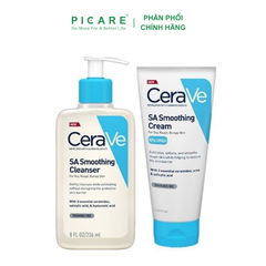 Kem dưỡng ẩm dành cho da khô ráp sần sùi CeraVe SA Smoothing Cream