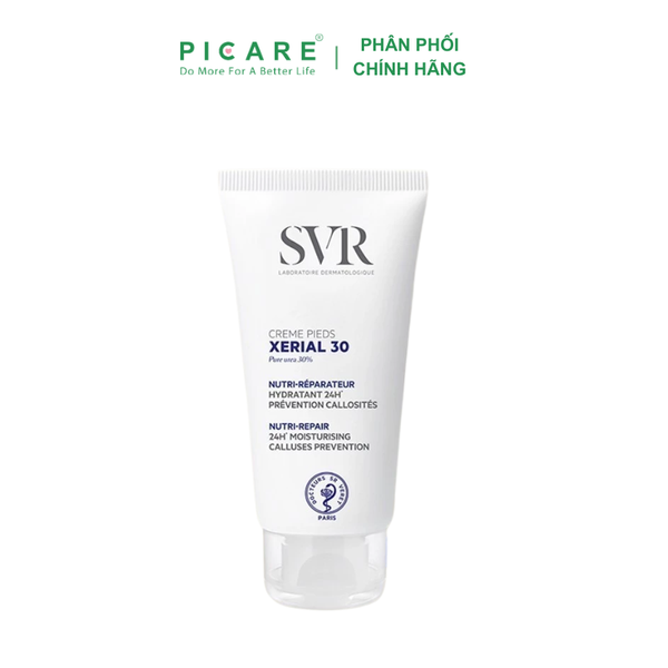 Kem dưỡng dành cho da khô nức nẻ bàn chân SVR Xerial 30 Cream Pides 50ml