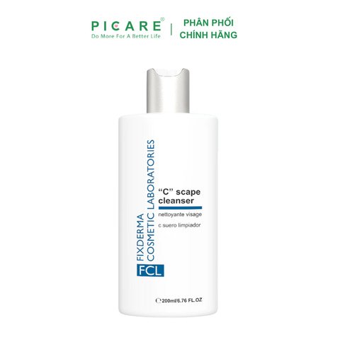 Sữa Rửa Mặt Dưỡng Da, Chống Oxy Hóa FCL C Scape Cleanser 200ml