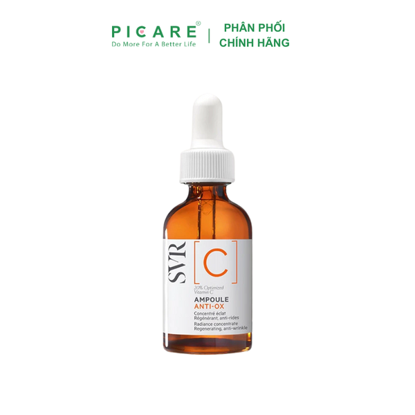 Tinh chất dưỡng da ngăn ngừa dấu hiệu lão hóa và làm sáng da SVR [C] Ampoule Anti-Ox 30ml