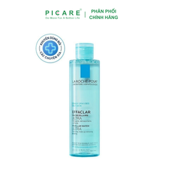 Nước Tẩy Trang & Làm Sạch Sâu Dành Cho Da Dầu Nhạy Cảm La Roche-Posay Effaclar Micellar Water 200ml