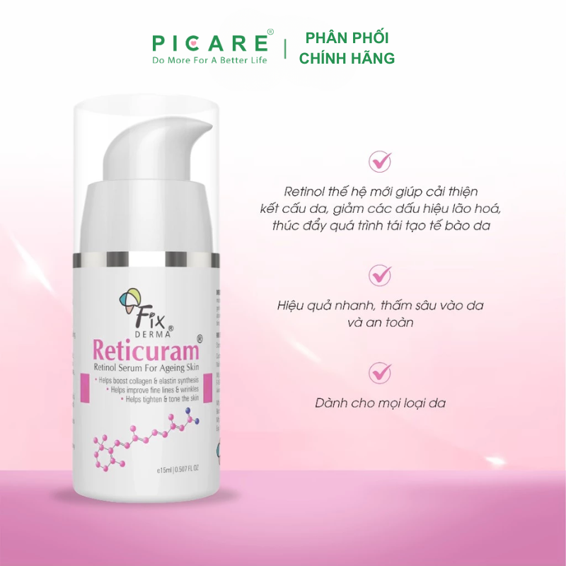 Serum Trẻ Hóa Da Fixderma Reticuram Serum 15ml