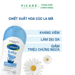 Dầu Gội Làm Sạch, Bảo Vệ Da Đầu Nhạy Cảm Cho Bé Cetaphil Baby Shampoo 200ml